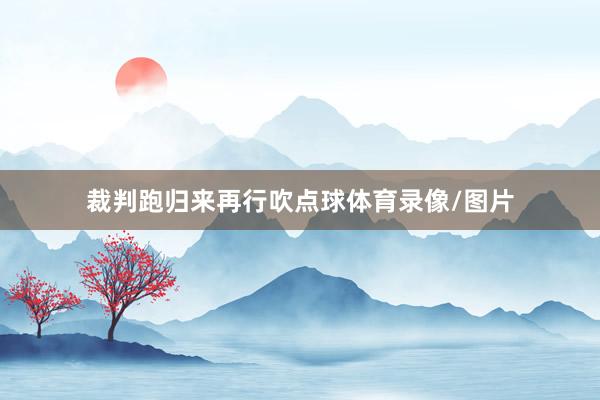 裁判跑归来再行吹点球体育录像/图片
