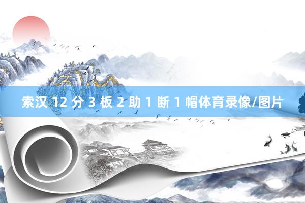 索汉 12 分 3 板 2 助 1 断 1 帽体育录像/图片