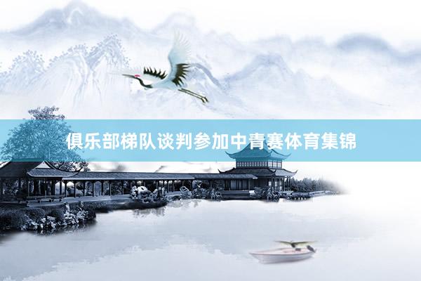 俱乐部梯队谈判参加中青赛体育集锦